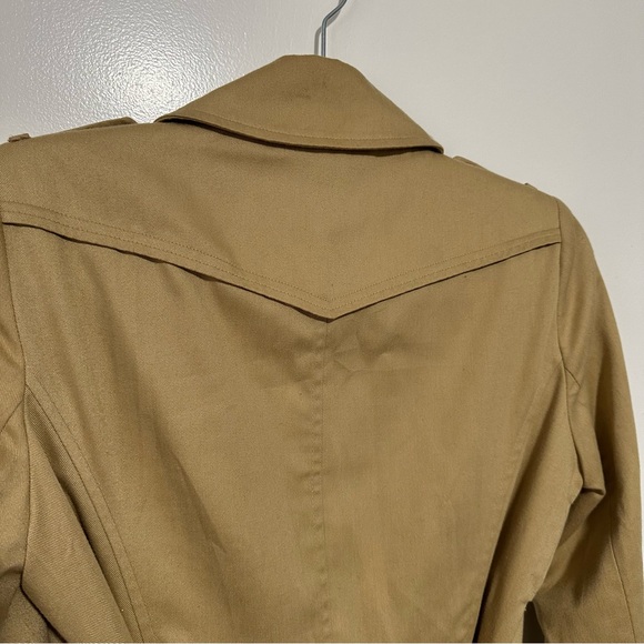 ASOS trench coat small size 2 tan - Picture 8 of 8